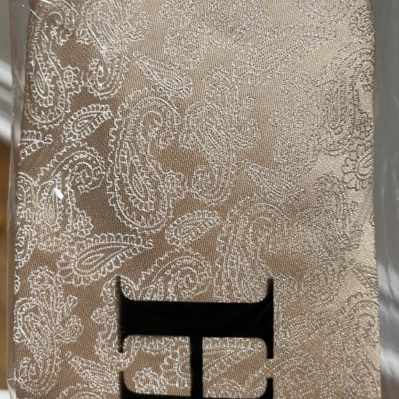 Hi-tie designer champagne neck tie NWT - Picture 3 of 3